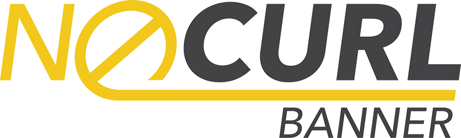 No-Curl Banner