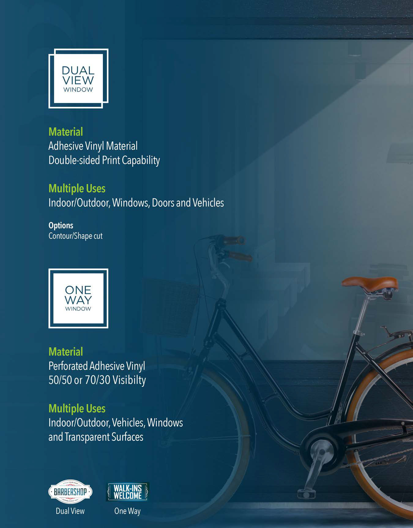 Dual View Window Graphics