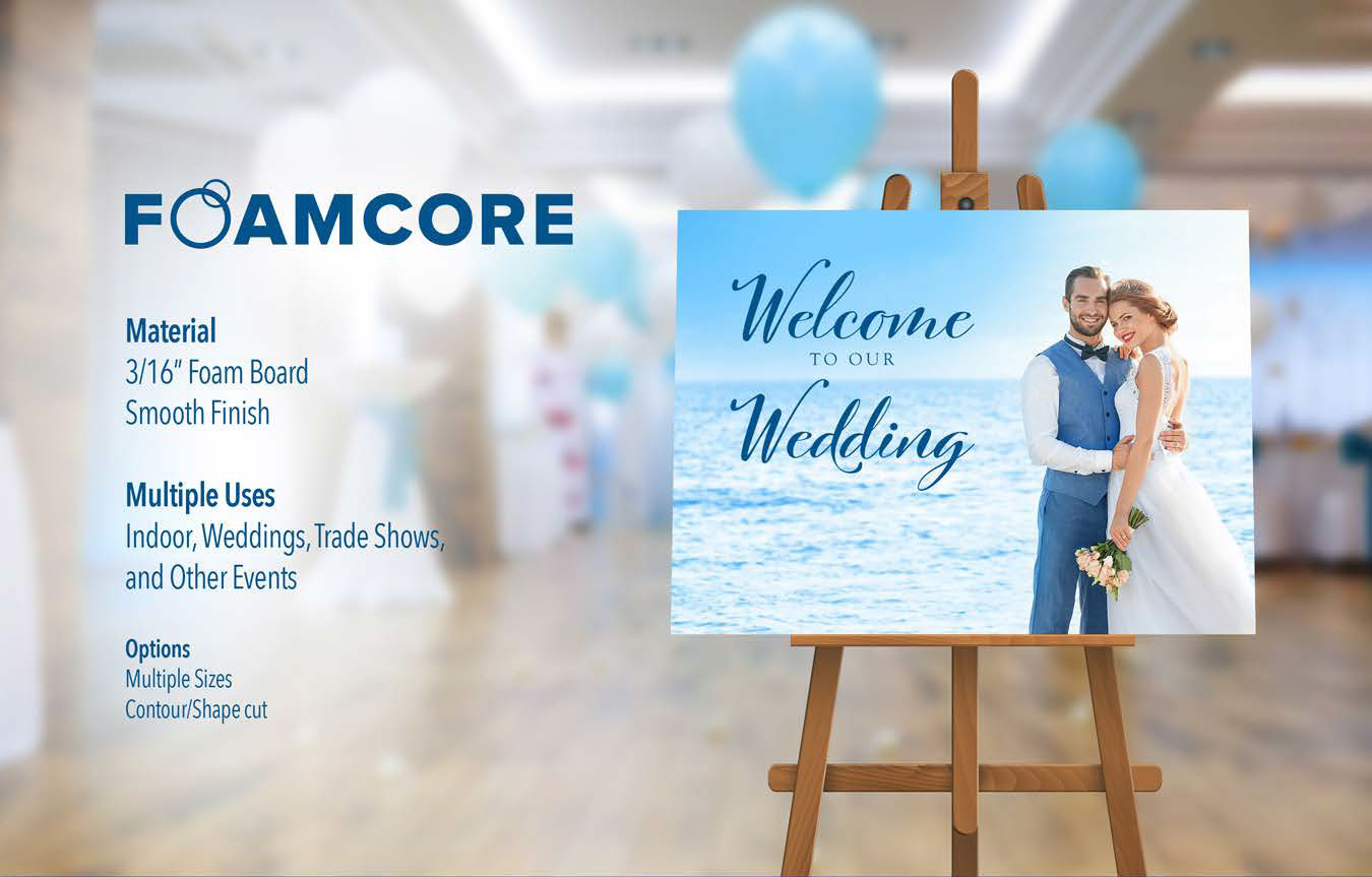 Foamcore display boards