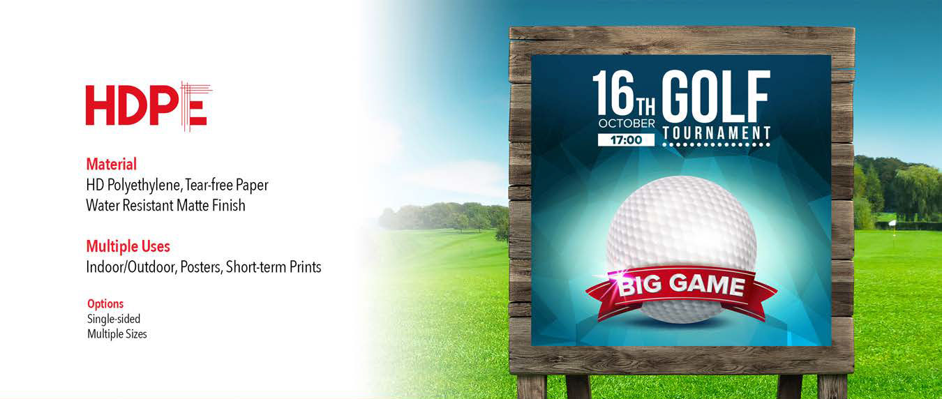 HDPE Banner Material